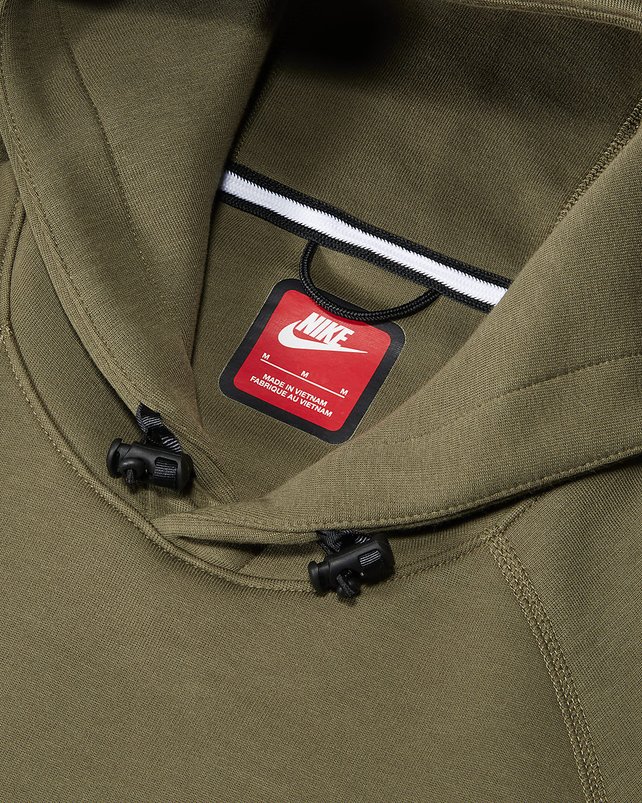 Nike tech fleece olive hotsell